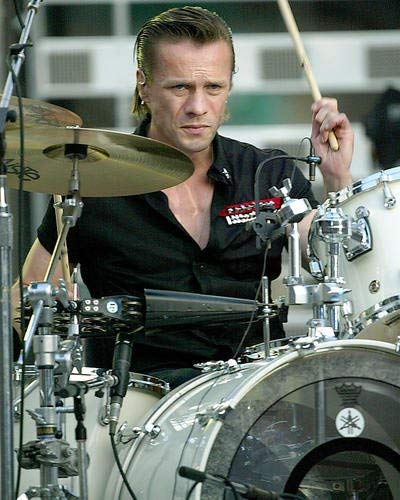 Foto do baterista do U2 - Larry Mullen Jr. Foto do Baterista do U2 - Larry Mullen Jr.